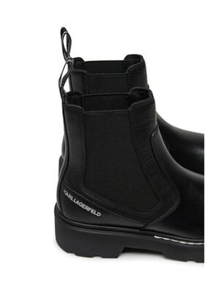 Karl Lagerfeld Ghete Chelsea de damă KL40460 Negru