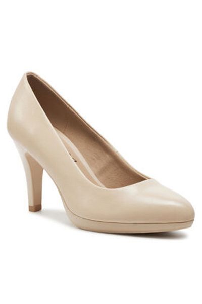Caprice pantofi cu toc dama 9-22414-42 natural