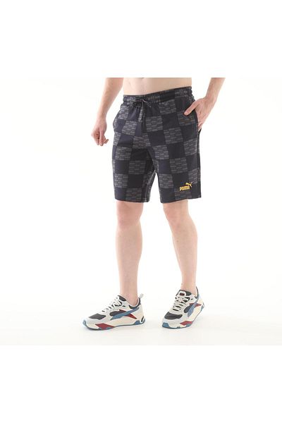 Puma Puma United Aop Shorts Men's Shorts Capris Gray 684634 -16