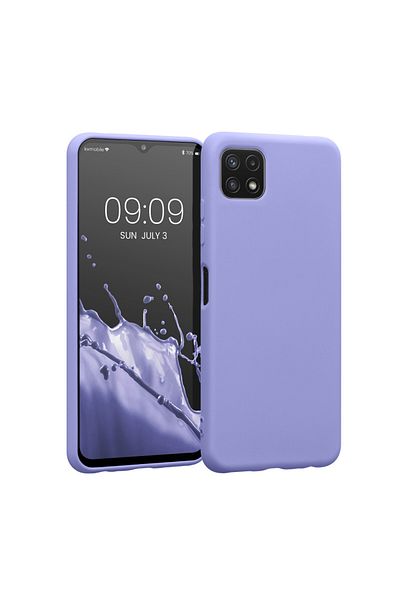 KWmobile Carcasă pentru Samsung Galaxy A22 5g, silicon, albastră, 58471.108