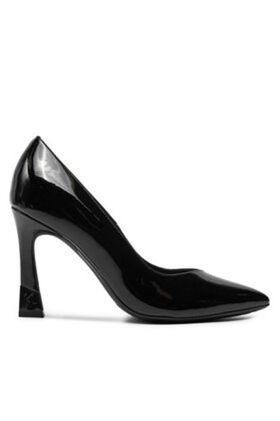 Karl Lagerfeld pantofi cu toc dama KL33514 negru