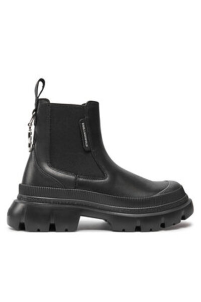 Karl Lagerfeld Ghete Chelsea de damă KL43534 Negru