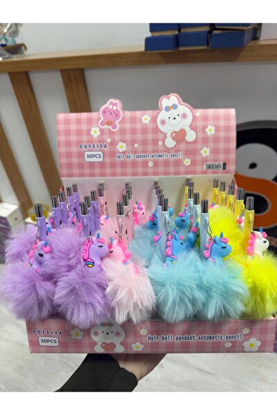 Bakmakistersen Unicorn Ponponlu Uçlu Kalem 07 Uçlu 1 Adet
