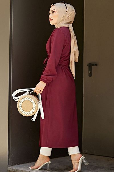 timagna Women's Seasonal Cardigan - Dress Hijab Long Length