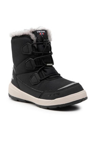 Viking cizme de zapada baieti 3-90030-2 negre
