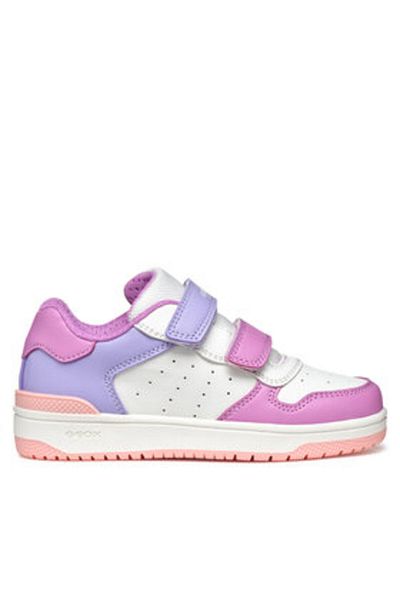 Geox girls' sneakers J45HXB-000BC white