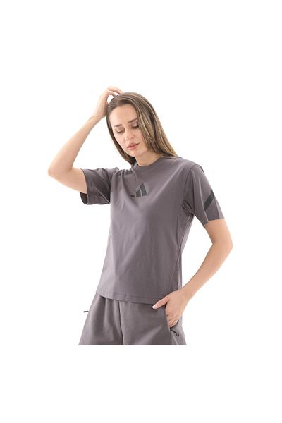 adidas Purple Camera Tee - Tricou pentru femei JC5399-K Z.N.E