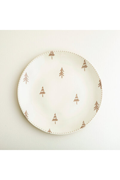 Chakra Allarce Cream Plate - Comfortable Serving