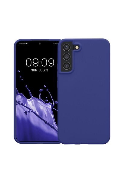 KWmobile Carcasă pentru Samsung Galaxy S22 Plus, silicon, albastră, 56761.234