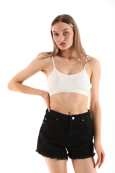 MissPrive Miss Prive Women's Bustier Thin Strap Camisole Crop 290