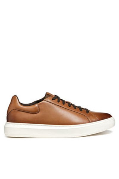 Geox men's sneakers U DEIVEN U455WD 00085 brown
