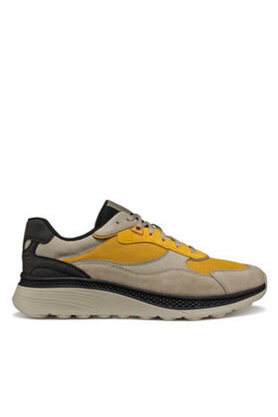 Geox men's sneakers U55HUA-01422 yellow