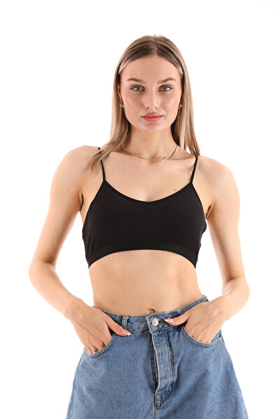 MissPrive Miss Prive Women's Bustier Thin Strap Camisole Crop 290