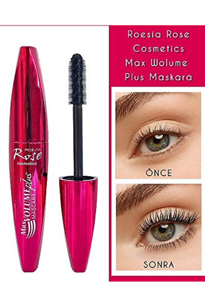 Rose eyeliner black maskara