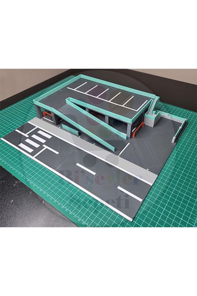 Bi'şeyler Sepeti 1:64 Dinamo Autoban Oda - Vehicle Not Included.