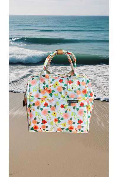 beautiful bag Термоизолирана водоустойчива термо чанта за храна, кутия за обяд с цветя