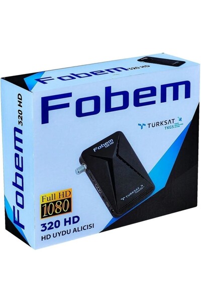 Genel Markalar Full Hd 1080 320 Hd Uydu Alıcısı Türksat Tkgs Siyah Renk