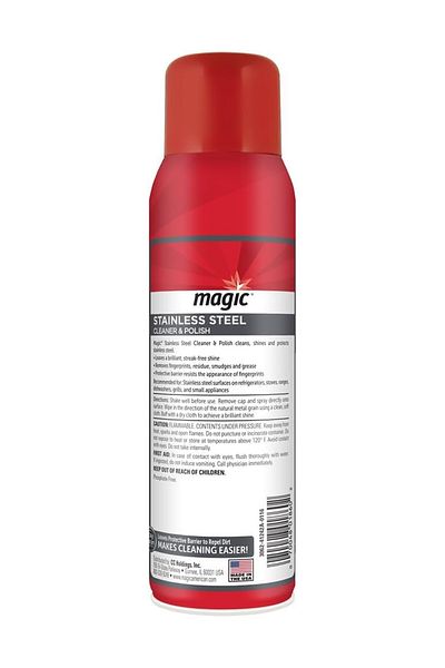 Magic Stainless Steel Cleaner Aerosol, 482 ML