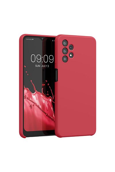 KWmobile Case For Samsung Galaxy A32 5g, Silicone, Red, 54336.208