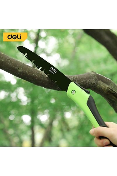Deli Folding Saw, 170 mm Size, Green