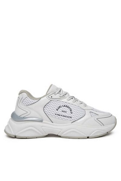 Karl Lagerfeld adidași bărbați KL56538A albi