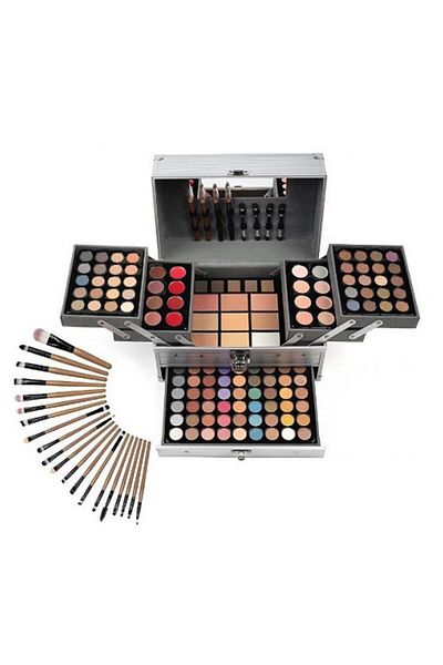 Makeup Makeup Set, SensoPro, Multifunctional Makeup Kit, Storage Bag, 20 Application Brushes