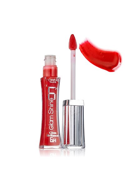 L'Oreal Paris Luciu de buze / lesk buze Loreal Glam Shine, Nuanta 505 Absolutely Red