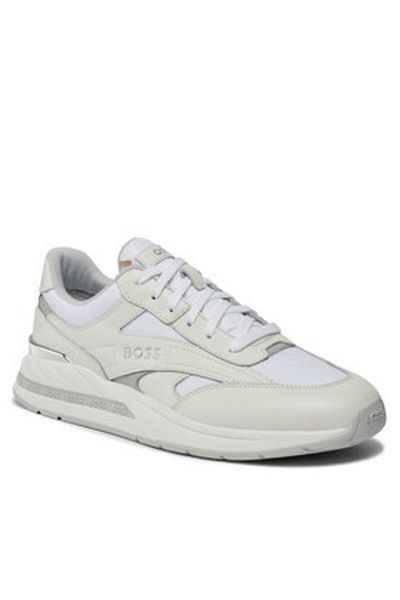 BOSS boss men's sneakers 50502901 white