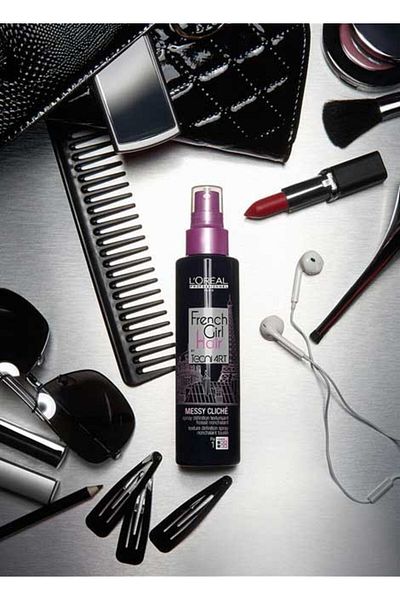 L'Oreal Paris Fixativ L'Oréal French Girl Hair Technique Art Messy Cliche