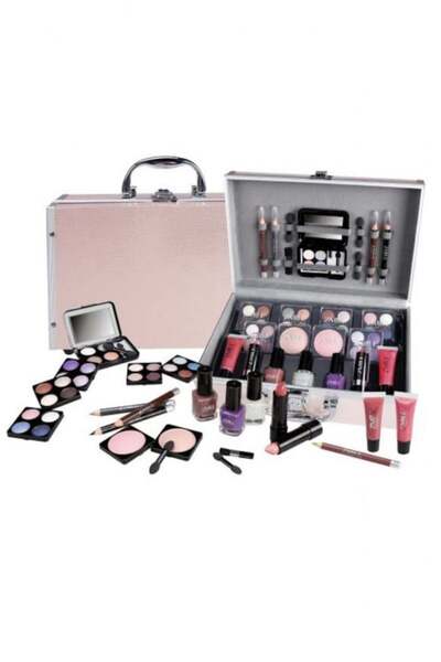 Makeup Trusa machiaj, Zmile Cosmetics, Geanta inclusa, Pink