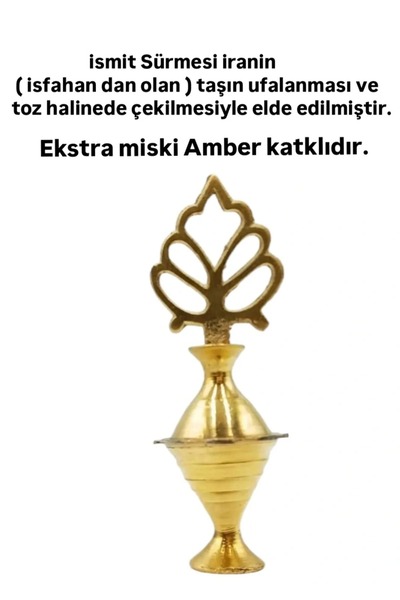 Home Şifalı Ismit Sürmesi Saf Sürme Şifalı Sürme Pirinç Sürmedanlık