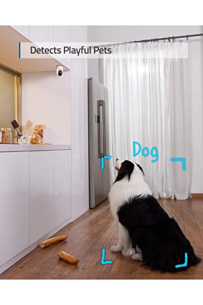 eufy كاميرا أمان داخلية 2K Pan & Tilt