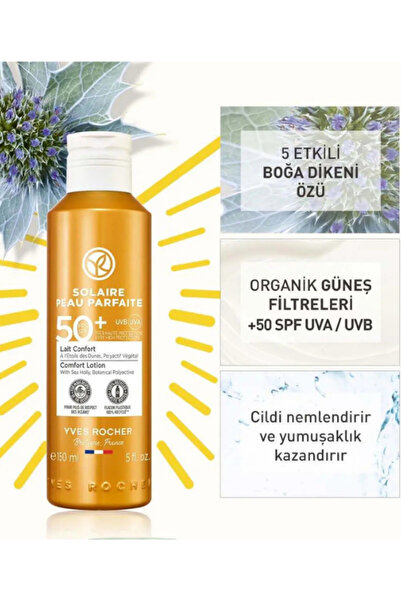 Yves Rocher Vegan Güneş Koruyucu Süt 150ml 50+GKF
