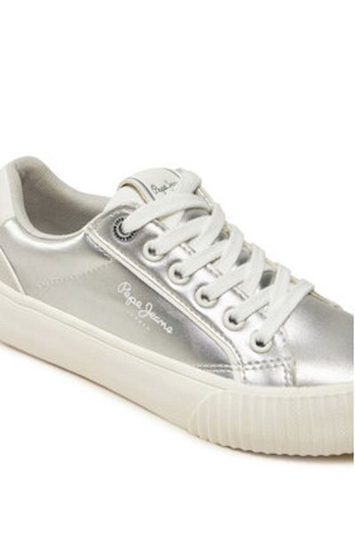 Pepe Jeans adidași pentru fete PGS30611 argintiu