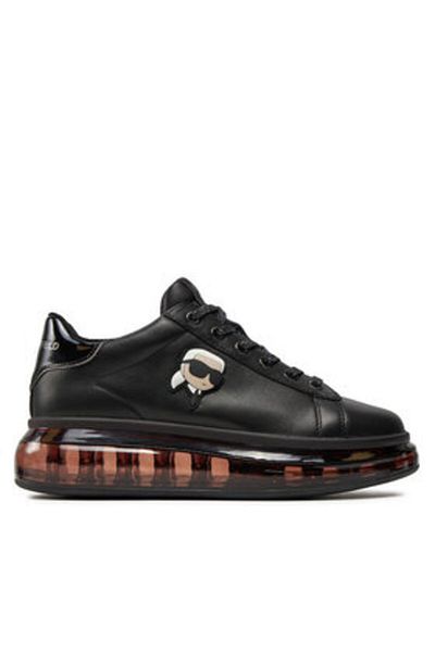 Karl Lagerfeld Women's Sneakers black KARL LAGERFELD-KL62630N 00X BLACK LTHR / MONO
