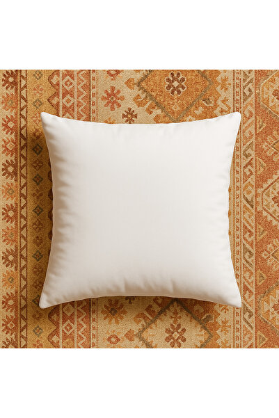 Pratic Home 1 Adet 80X80cm 1200gr 1. Kalite %100 Boncuk Silikonlu Kare Kırlent Iç Yastık Minder