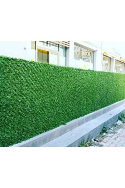 ÖVEÇLER AVM YAPI MARKET Çim Çit, Çimçit, Yeşil Dekoratif Çimli Çit Tel, Bahçe...