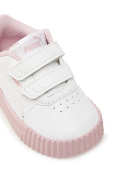 Puma adidași pentru fete 400920 alb
