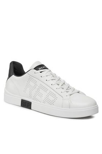 Replay men's sneakers GMZ3P .000.C0014L white