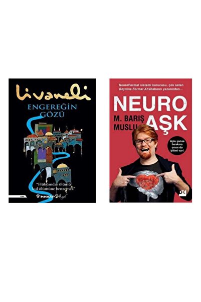 İnkılap Kitabevi Engereğin Gözü - Zülfü Livaneli Neuro Aşk - M. Barış Muslu