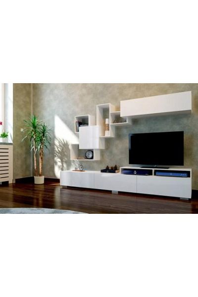 SAHABA Elite White TV Table