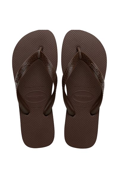 Havaianas Тъмнокафяви чехли Top Senses