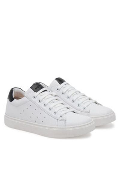 Geox boys' sneakers J45ECA-085RI white