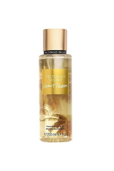 Victoria's Secret Spray de corp parfumat, Victoria's Secret, Coconut Passion, Island Coconut & Warm Sands, 250 ml