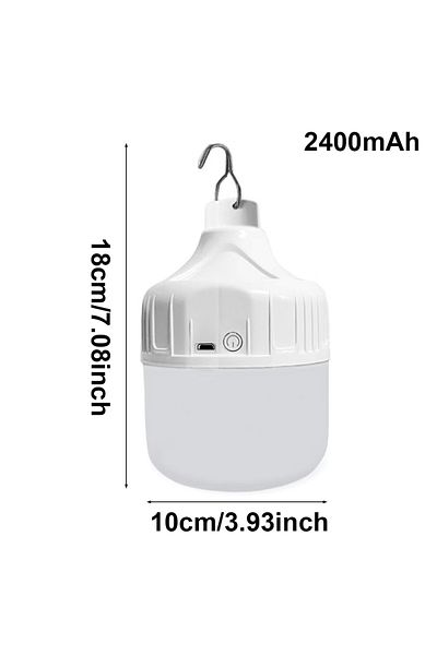 Choice White pro Portable USB Rechargeable LED Pendant Light High Brightness Waterproof Outdoor Lamp for Ca