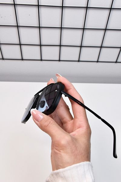 LOOKUP NEW 58 Ekartman Metal Steel Square Women Unisex Men Uv400 Protection Sunglasses