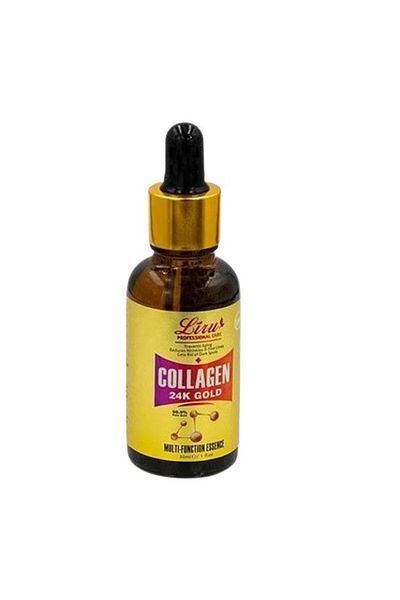 LİRU Ser de fata cu colagen si aur de 24 K, Liru, Collagen 24K Gold, 30 ml