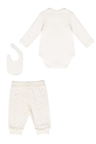 Miny Center Unisex Baby 3-Piece Body Set