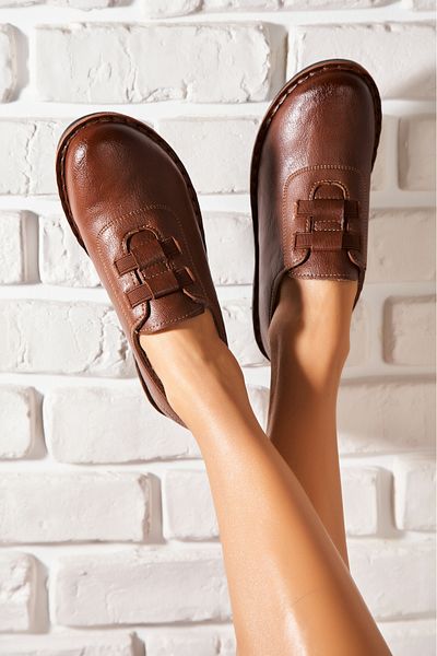 Joana Women's casual shoes Camel made of Emilia Eco-leather