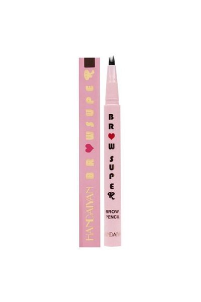 Handaiyan Creion Sprancene, Microblading, Handaiyan, Super Brow, 04 Dark Brown, 1.5 ml